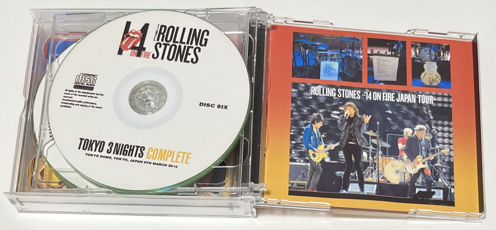 ROLLING STONES / TOKYO 3 NIGHTS COMPLETE (6CD-R) NO LABEL | すべて