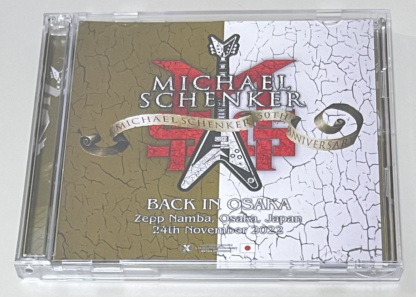 MICHAEL SCHENKER GROUP / 2022 BACK IN OSAKA (2CD-R) XAVEL-HB-151