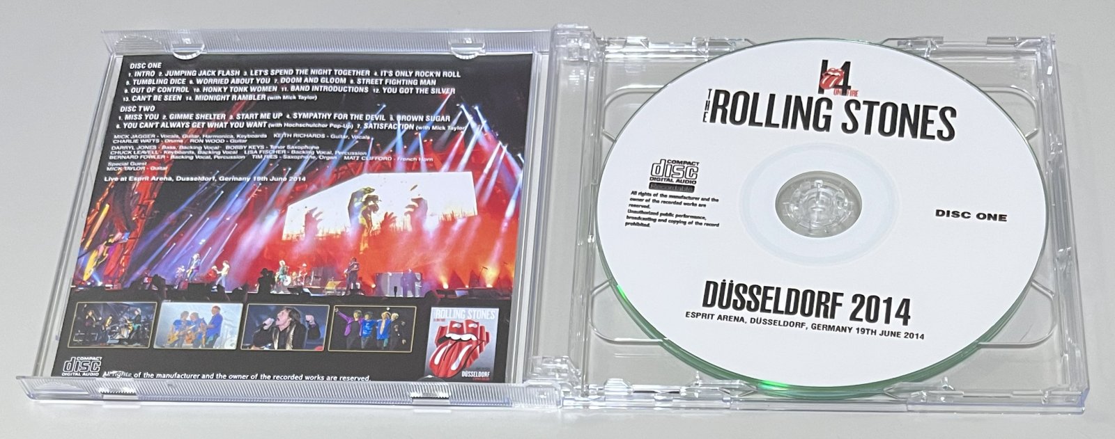 ROLLING STONES / DUSSELDORF 2014 (2CD-R) GIFT TITTLE