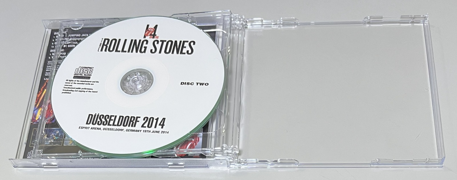 ROLLING STONES / DUSSELDORF 2014 (2CD-R) GIFT TITTLE