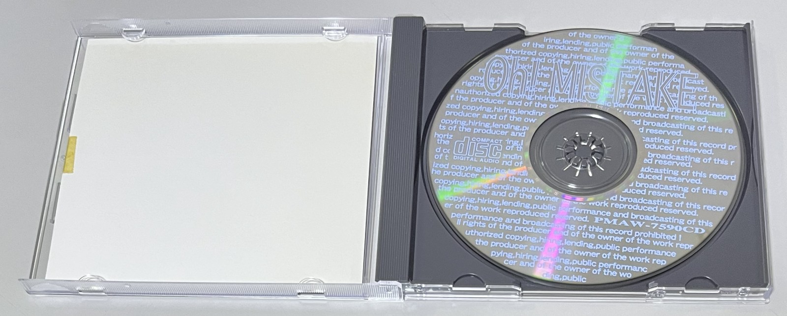 PAUL McCARTNEY & WINGS / OH, MISTAKE (1CD) NO LABEL