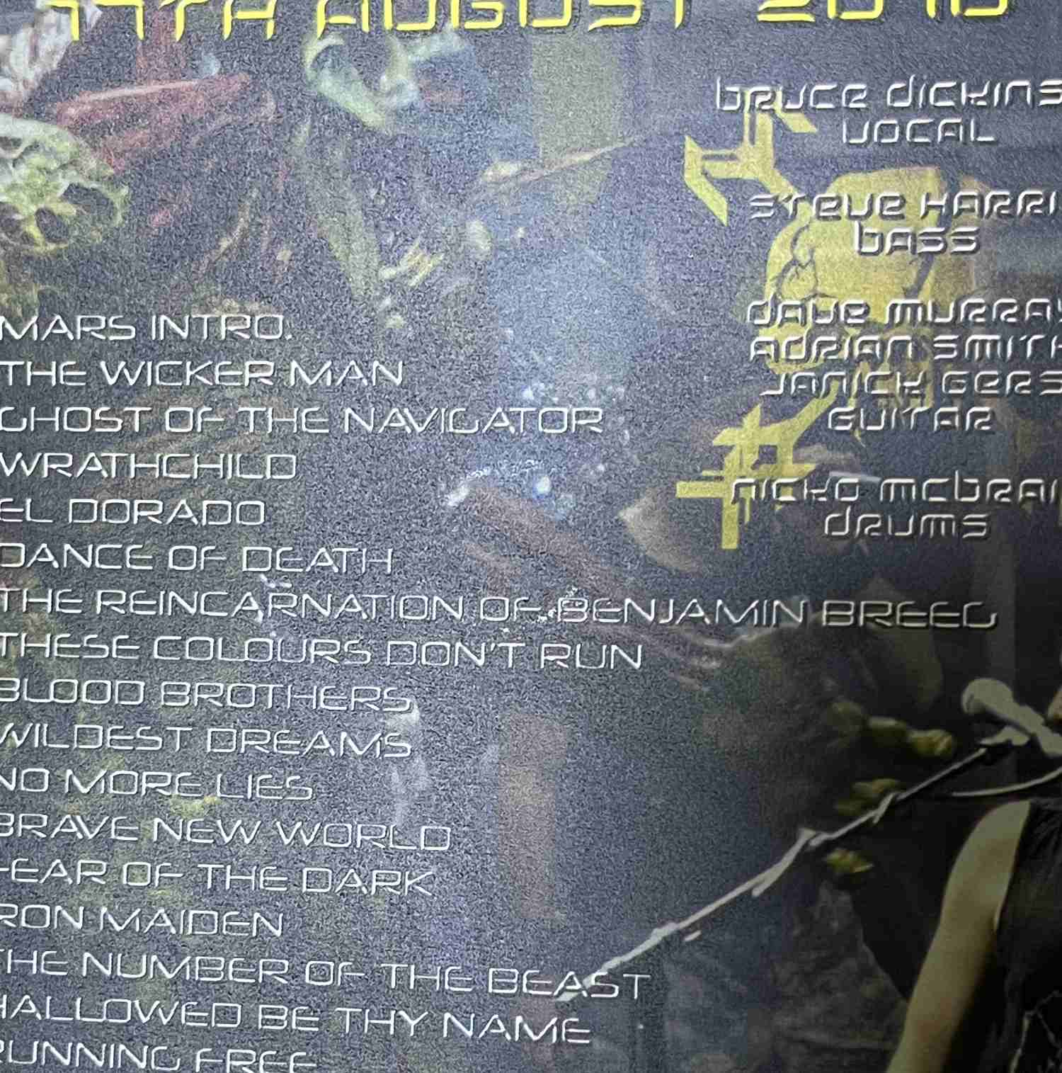 IRON MAIDEN / THE ITALIAN FRONTIER: MULTI CAMERA MIX (1DVD-R) GIFT TITTLE