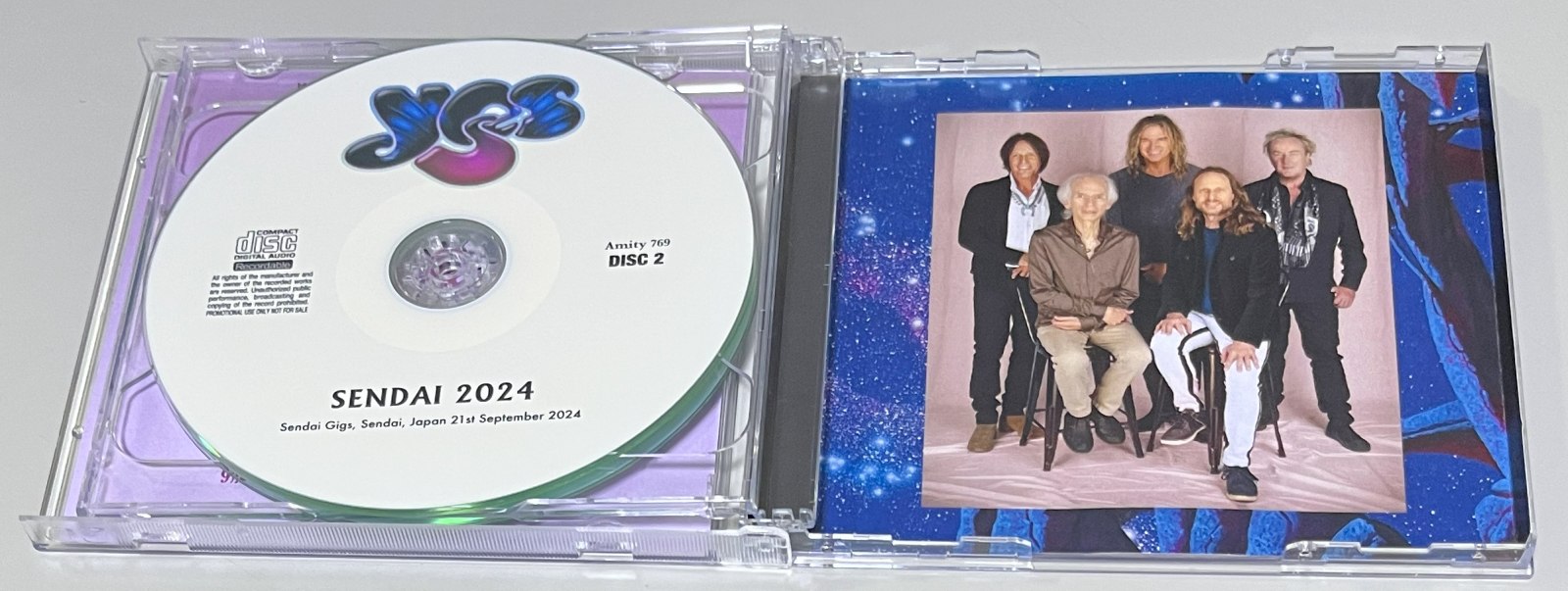 YES / SENDAI 2024 (2CD-R) AMITY 769
