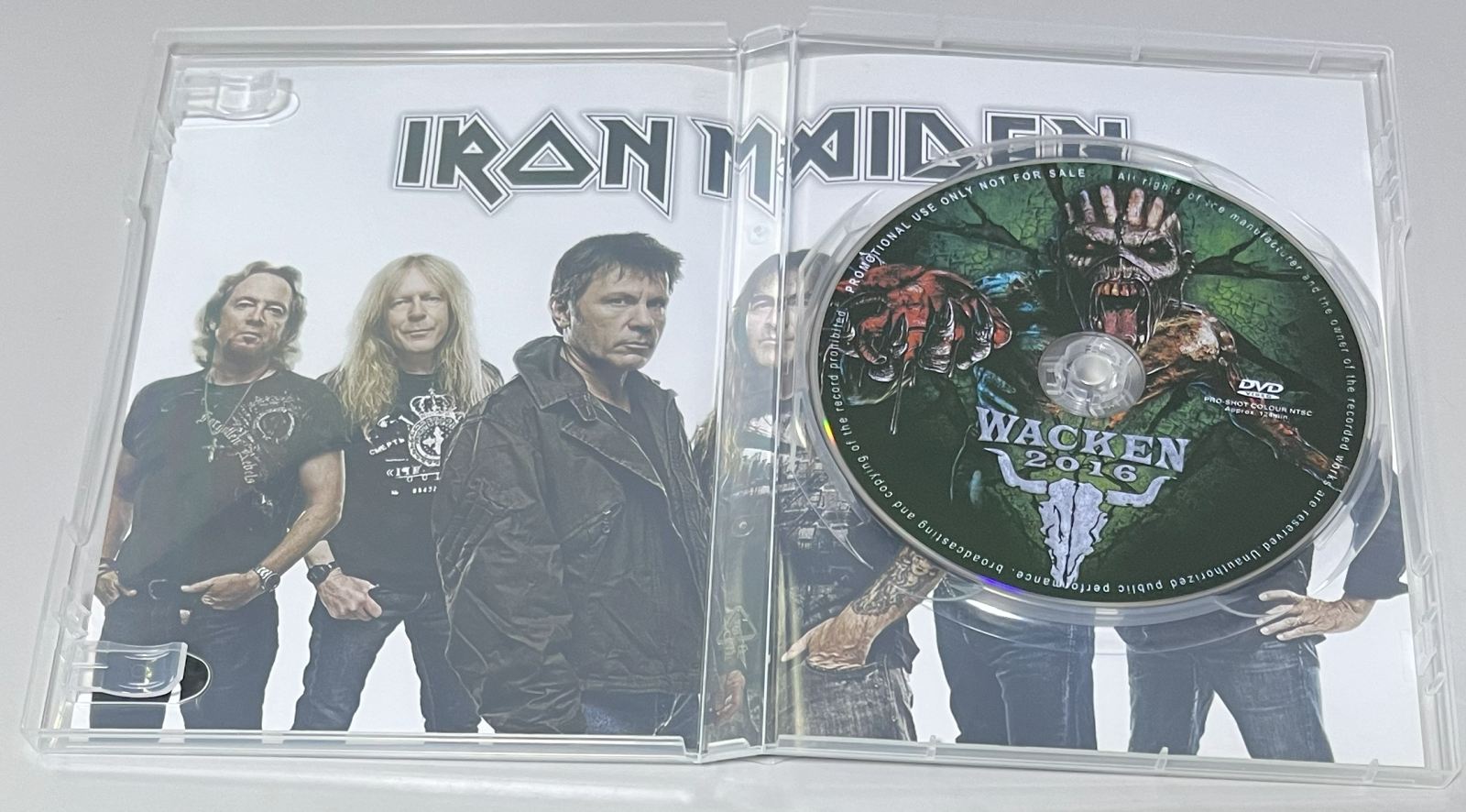 IRON MAIDEN / WACKEN 2016 (1DVD) NO LABEL