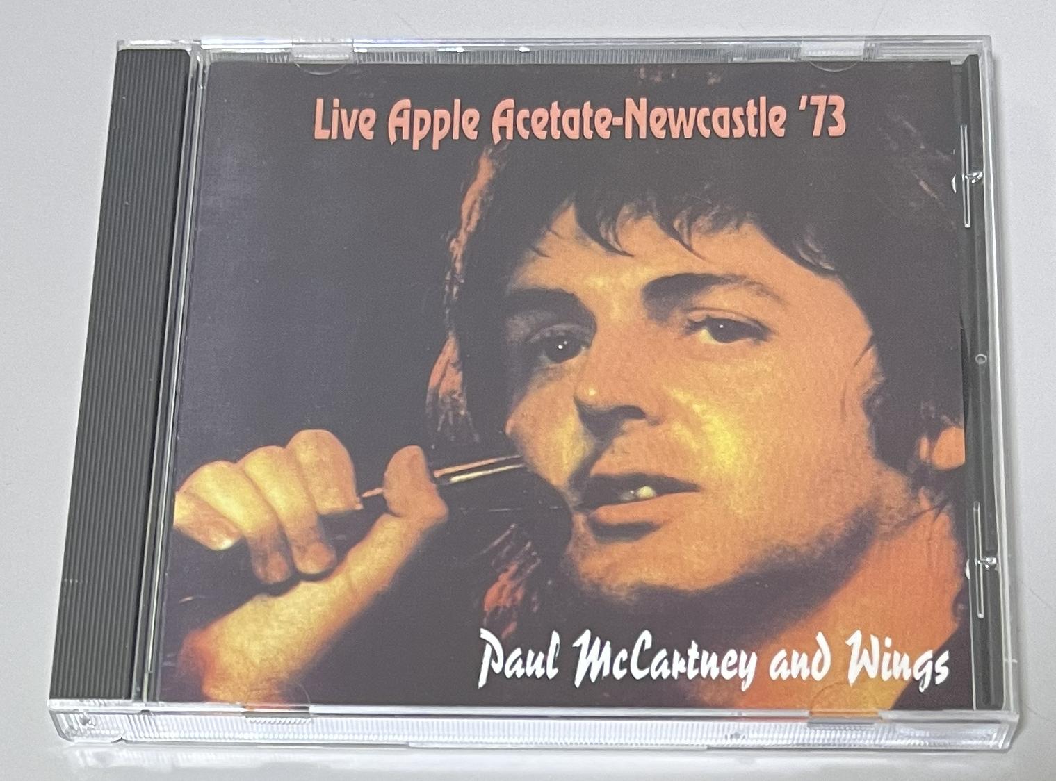 PAUL McCARTNEY & WINGS / LIVE APPLE ACETATE - NEWCASTLE '73 (1CD) RAM RECORDS / RAM 010