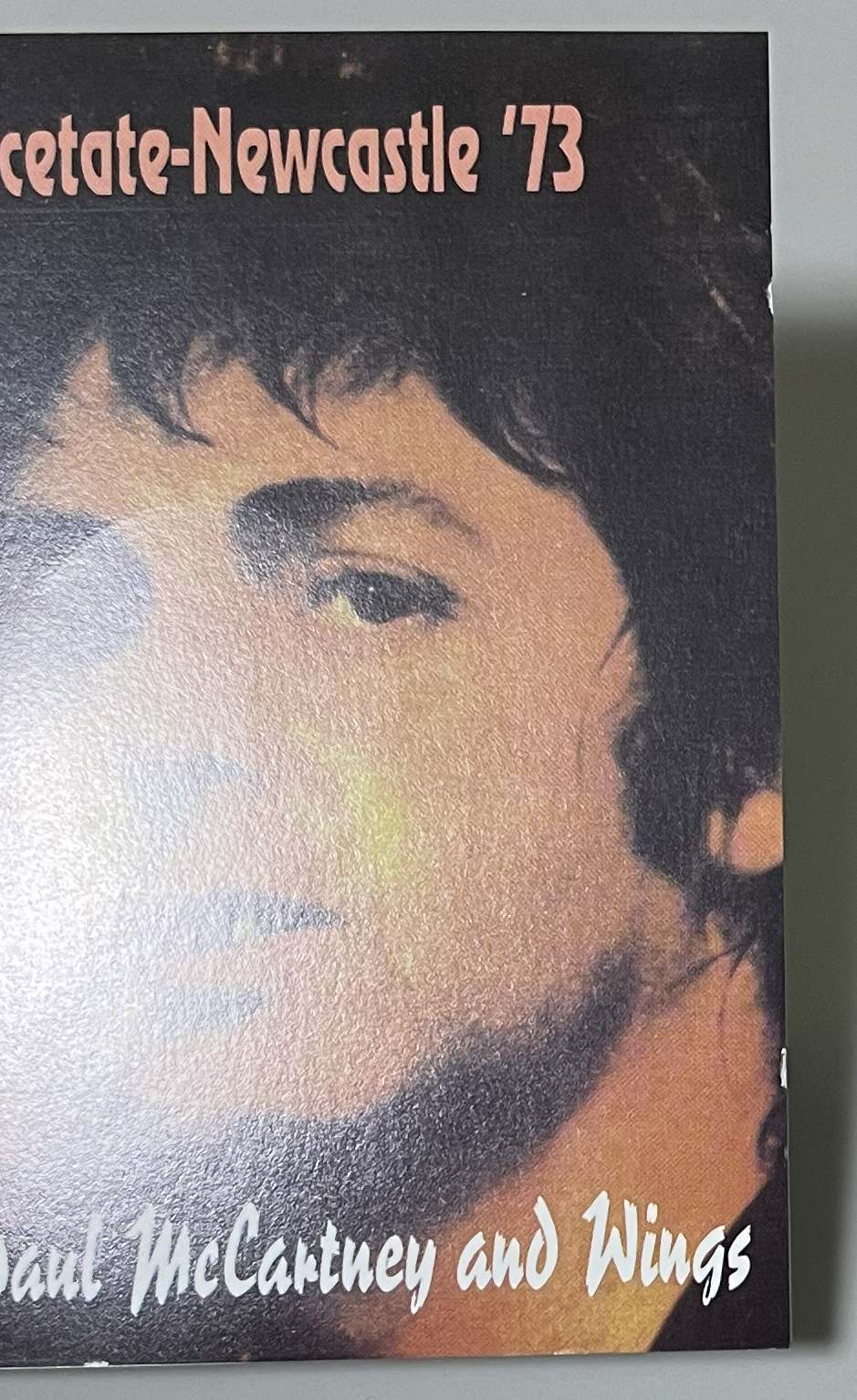 PAUL McCARTNEY & WINGS / LIVE APPLE ACETATE - NEWCASTLE '73 (1CD) RAM RECORDS / RAM 010