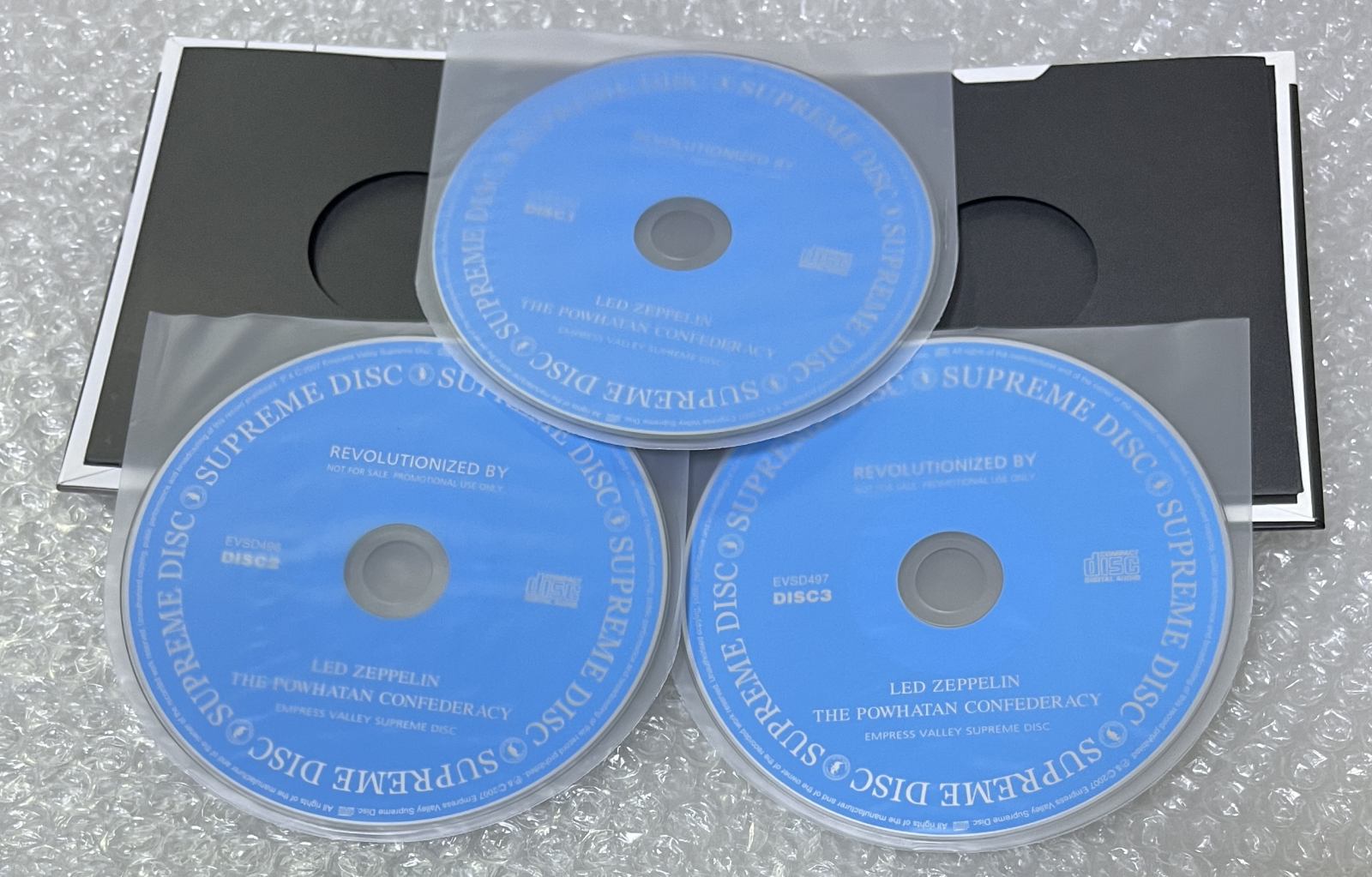 LED ZEPPELIN / THE POWHATAN CONFEDERACY (3CD) EMPRESS VALLEY SUPREME DISK / EVSD-495/496/497