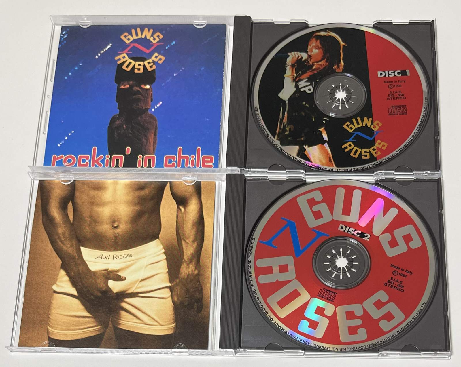 GUNS N' ROSES / ROCKIN' IN CHILE (2CD BOX) BIG MUSIC / BIGBX 001