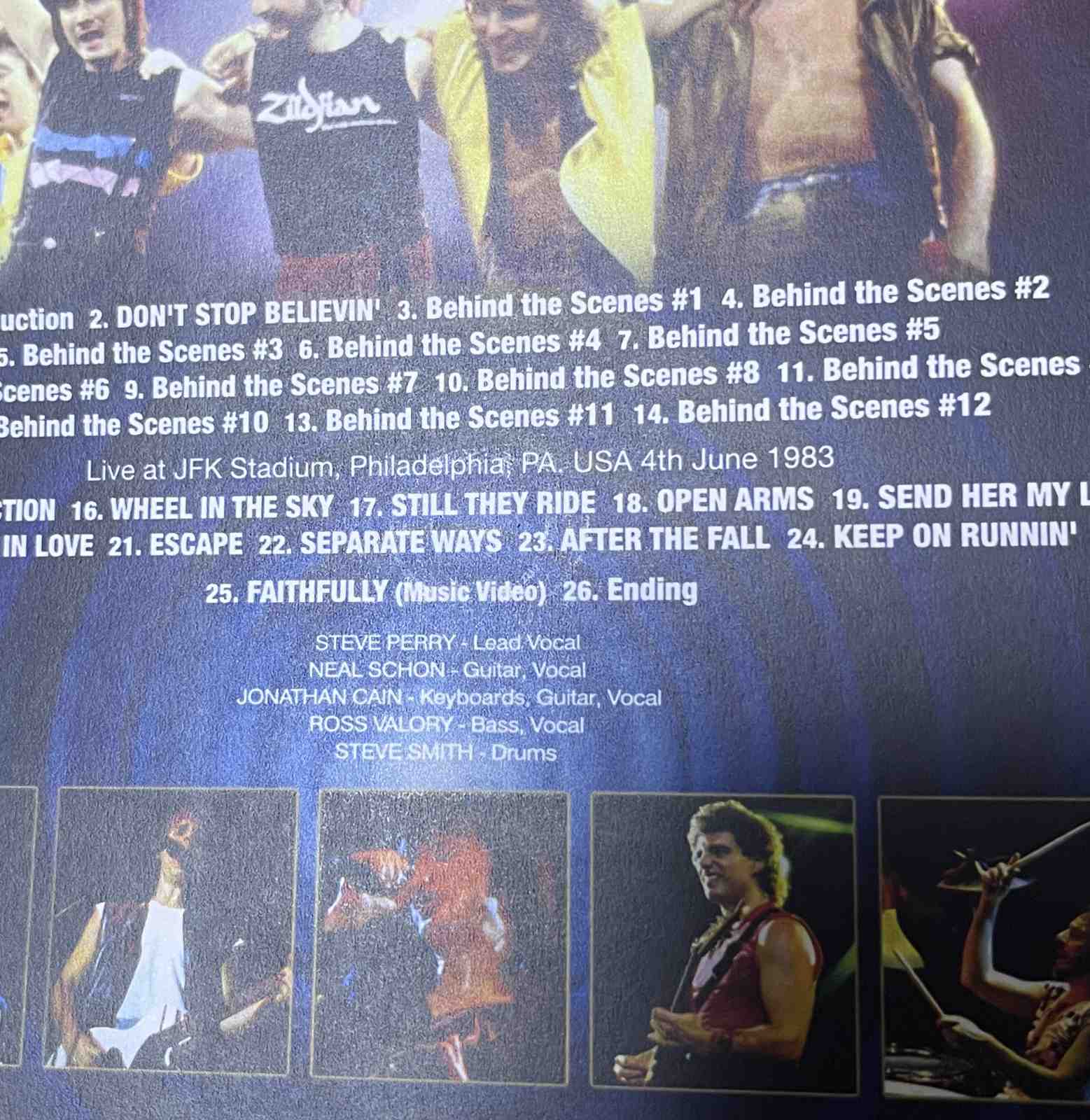 JOURNEY / AMERICAN TOUR '83: FRONTIERS... AND BEYOND! (1DVD-R) GIFT TITTLE