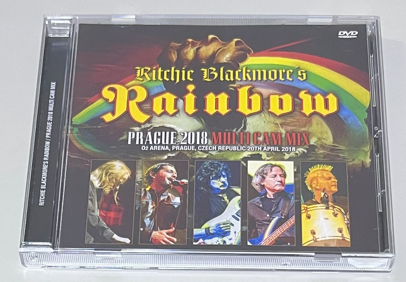 RITCHIE BLACKMORE'S RAINBOW / PRAGUE 2018 MULTI CAM MIX (1DVD-R) SHADES 920