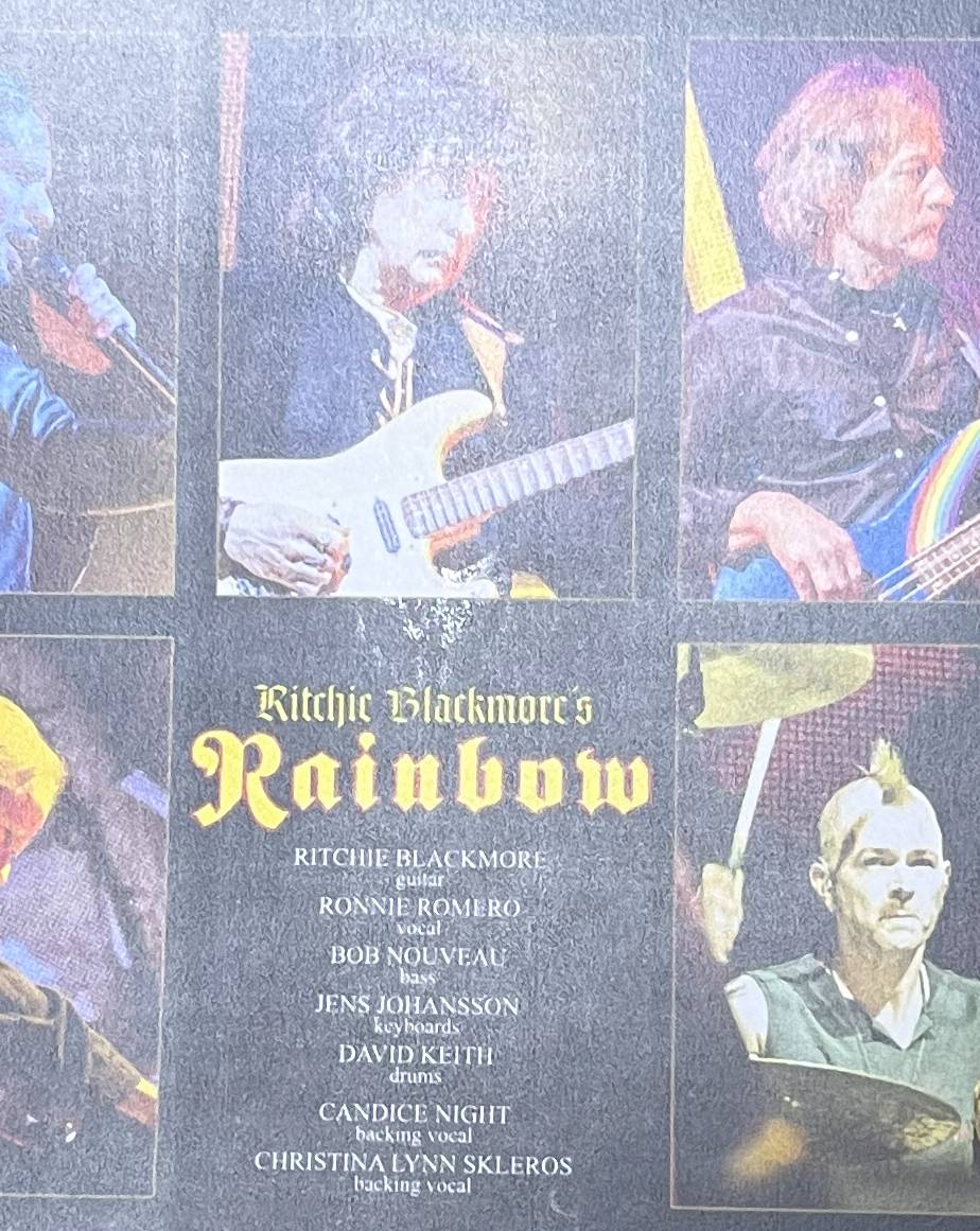 RITCHIE BLACKMORE'S RAINBOW / PRAGUE 2018 MULTI CAM MIX (1DVD-R) SHADES 920