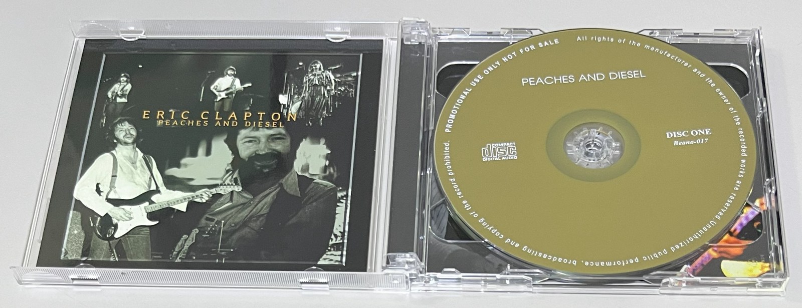 ERIC CLAPTON / PEACHES AND DIESEL (2CD) BEANO-017