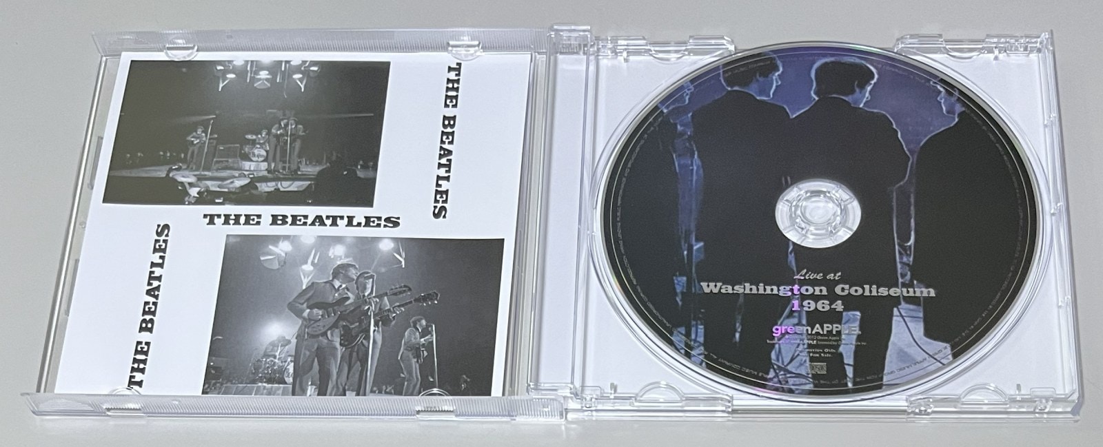 BEATLES / LIVE AT WASHINGTON COLISEUM 1964 (1CD) GREENAPPLE