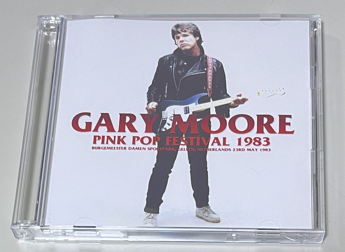 GARY MOORE / PINK POP FESTIVAL 1983 (1CDR+1DVDR) GIFT TITTLE