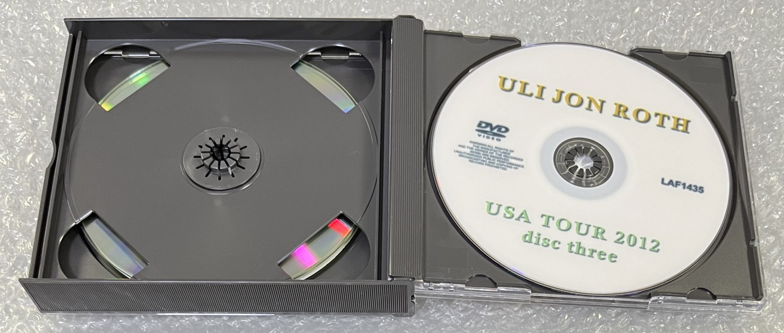 ULI JON ROTH / USA TOUR 2012 (2CDR+1DVDR) LOST AND FOUND / LAF1433/1434/1435