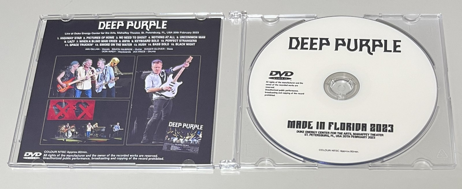 DEEP PURPLE / MADE IN FLORIDA 2023 (1DVD-R) GIFT TITTLE | 中古品HR