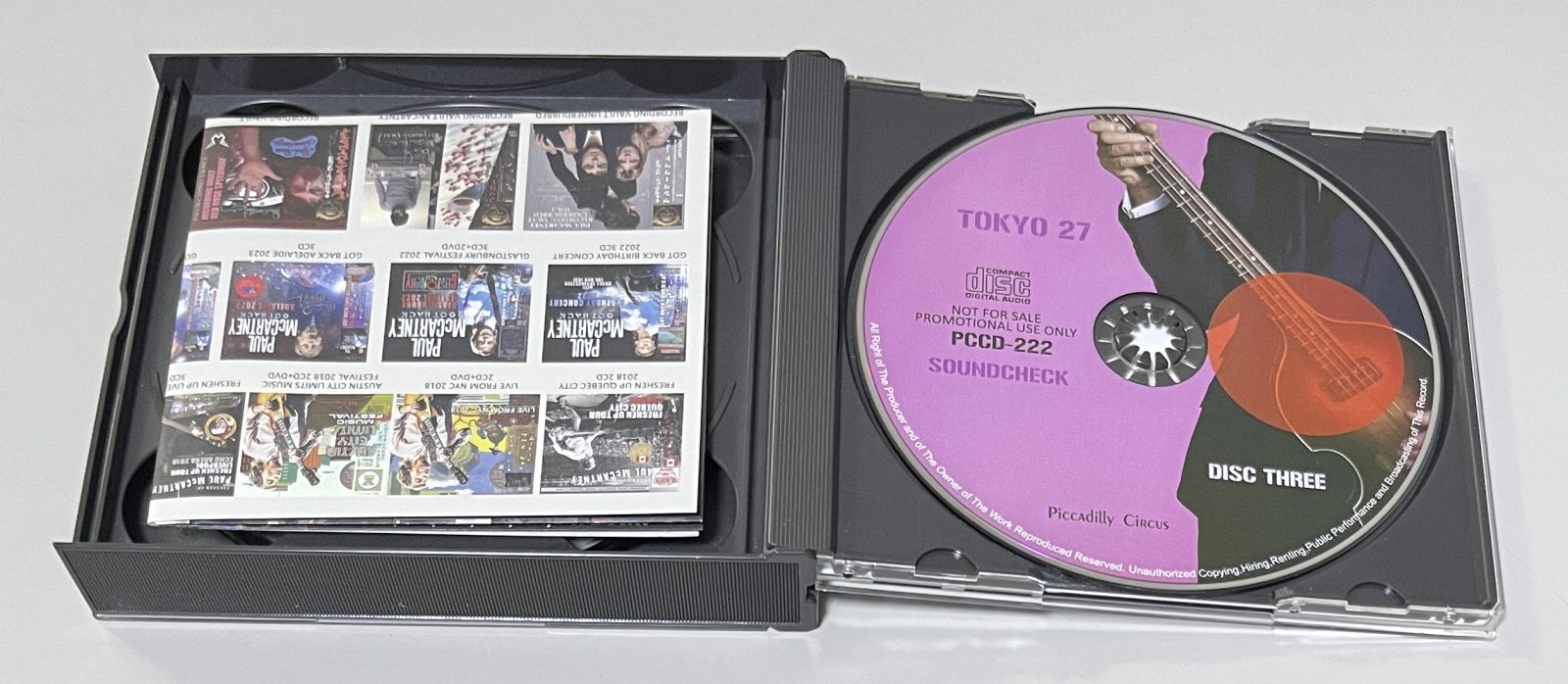 PAUL McCARTNEY / OUT THERE JAPAN TOUR 2015 TOKYO 27 (3CD