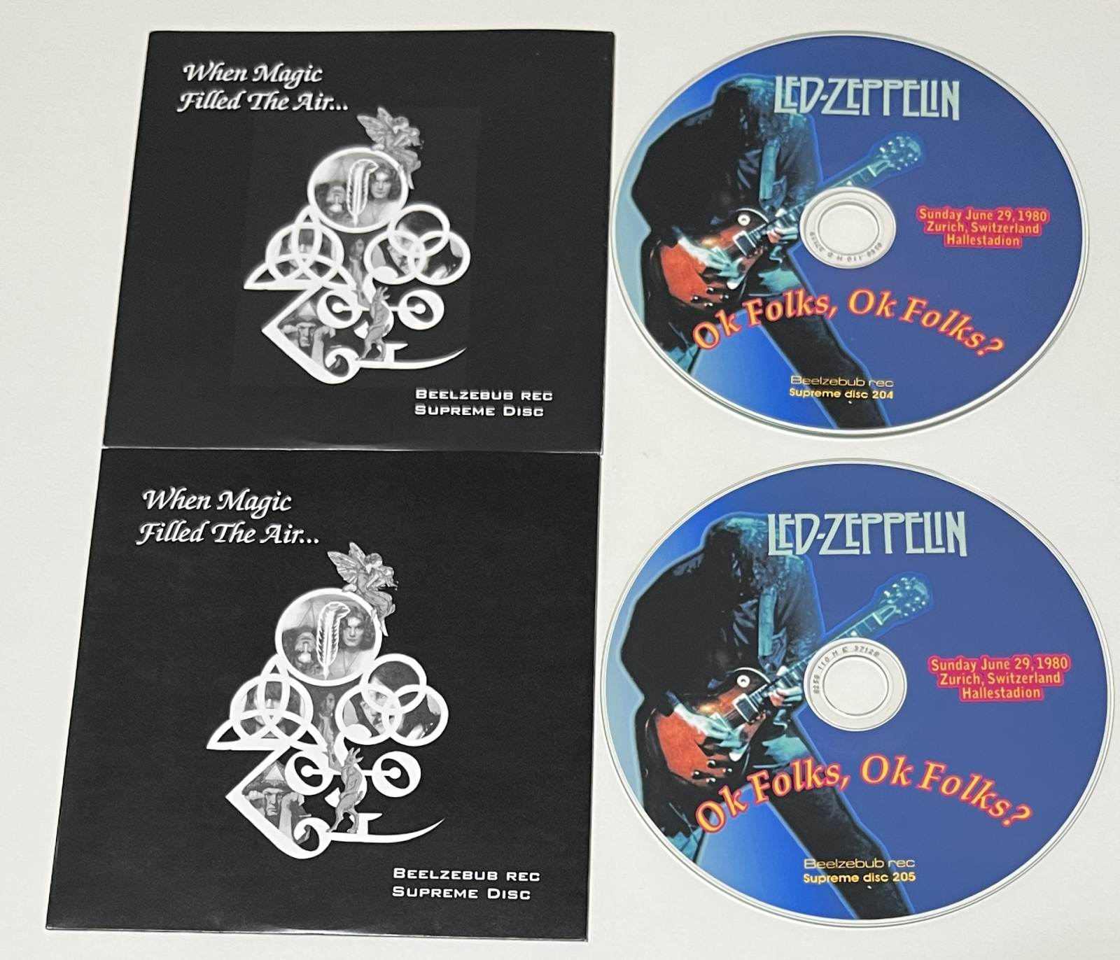 LED ZEPPELIN / OK FOLKS, OK FOLKS? (2CD-R) BEELZEBUB REC / BSD 204