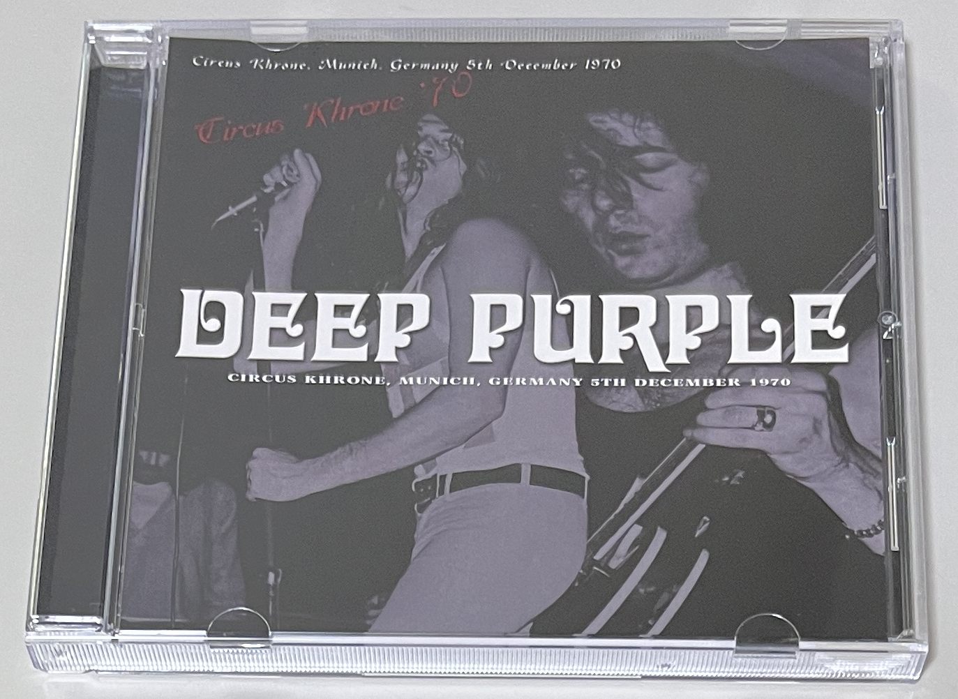 DEEP PURPLE / CIRCUS KHRONE '70 (1CD) DARKER THAN BLUE 056
