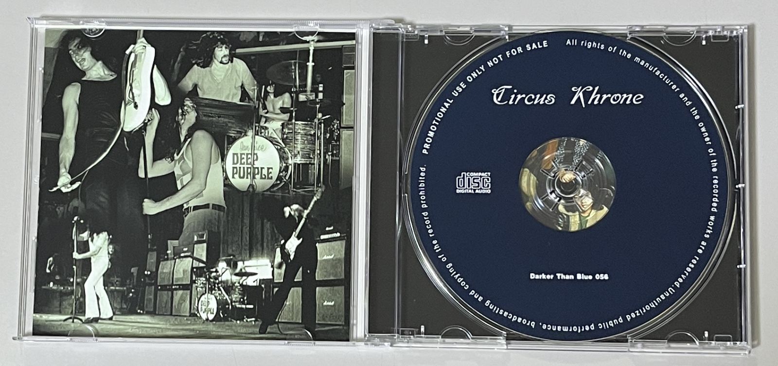 DEEP PURPLE / CIRCUS KHRONE '70 (1CD) DARKER THAN BLUE 056