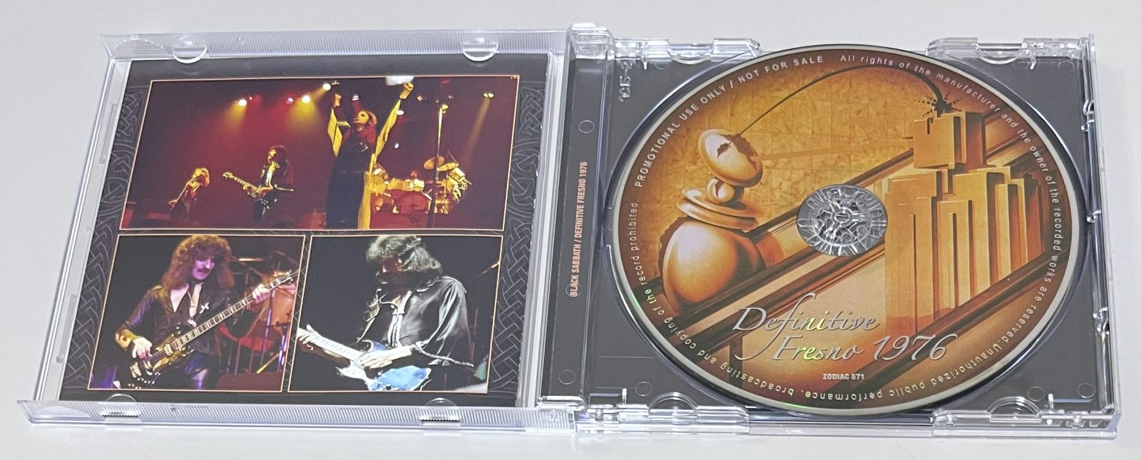 BLACK SABBATH / DEFINITIVE FRESNO 1976 (1CD) ZODIAC 571