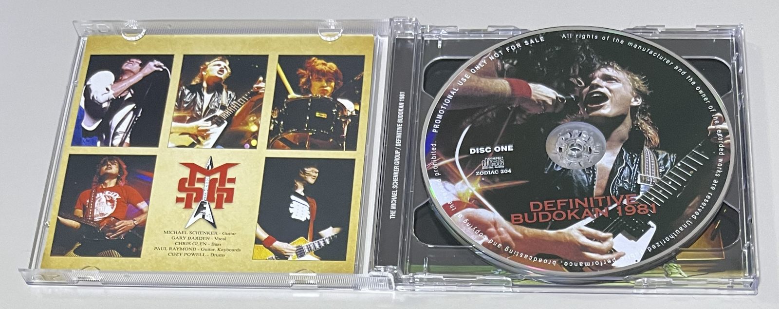 MICHAEL SCHENKER GROUP / DEFINITIVE BUDOKAN 1981 (2CD) ZODIAC 204