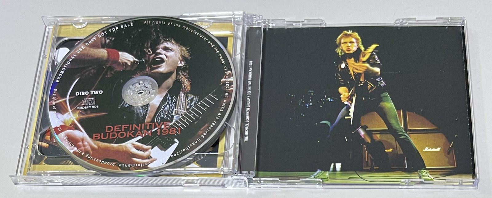 MICHAEL SCHENKER GROUP / DEFINITIVE BUDOKAN 1981 (2CD) ZODIAC 204