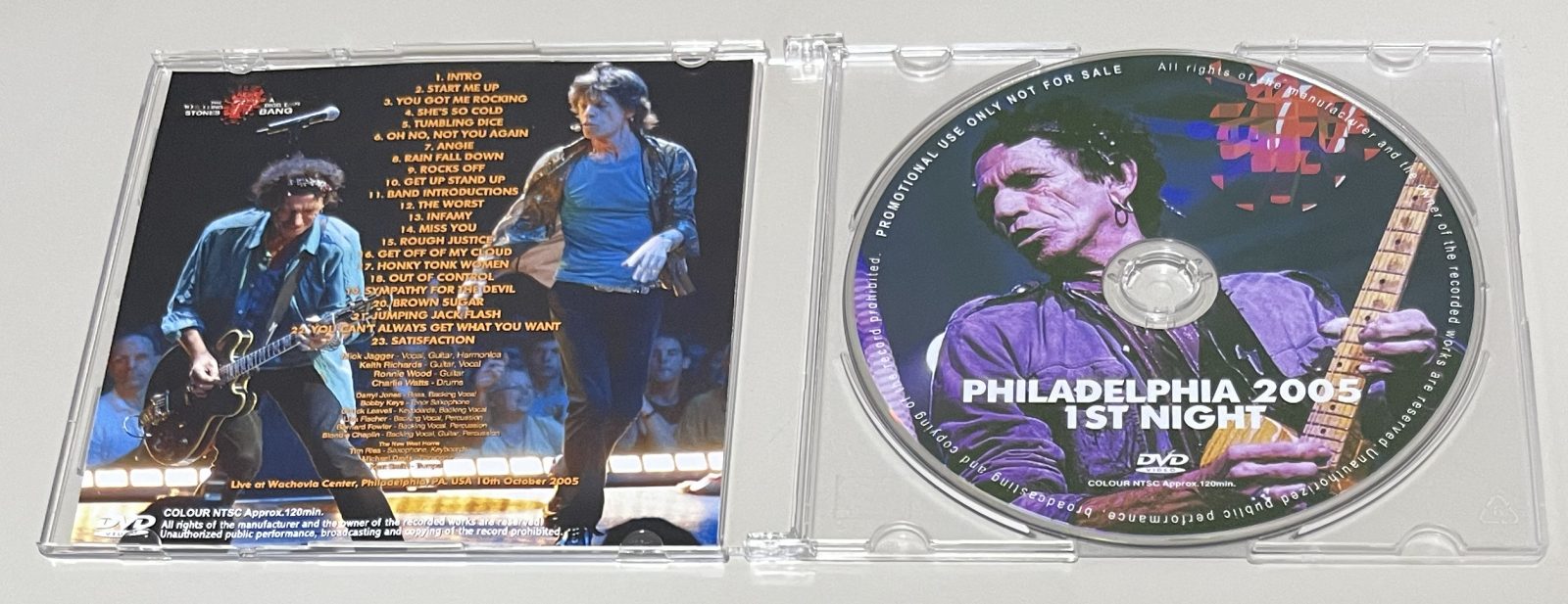 ROLLING STONES / IT'S ONLY SATISFACTION: PHILADELPHIA 2005 1ST