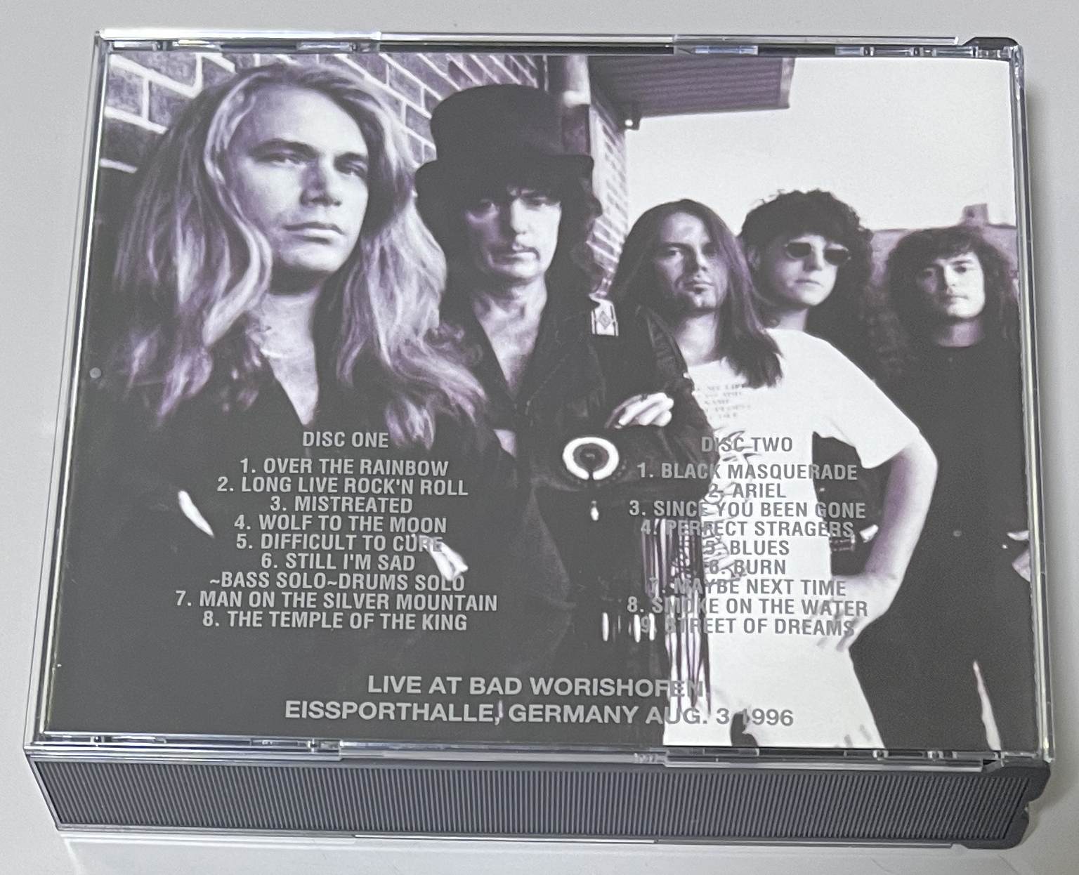 RITCHIE BLACKMORE'S RAINBOW / BACK AGAIN '96 (2CD) HERITAGE-002/3