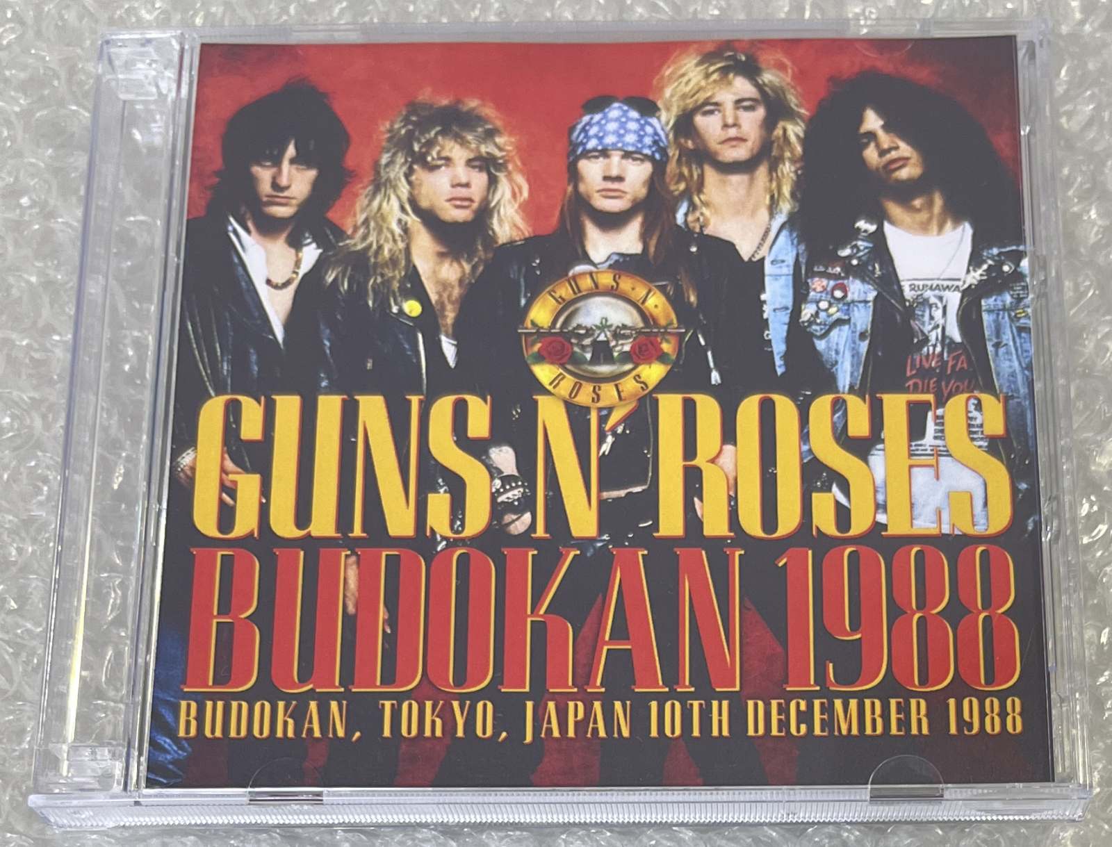 GUNS N' ROSES / BUDOKAN 1988 (2CD-R) GIFT TITTLE