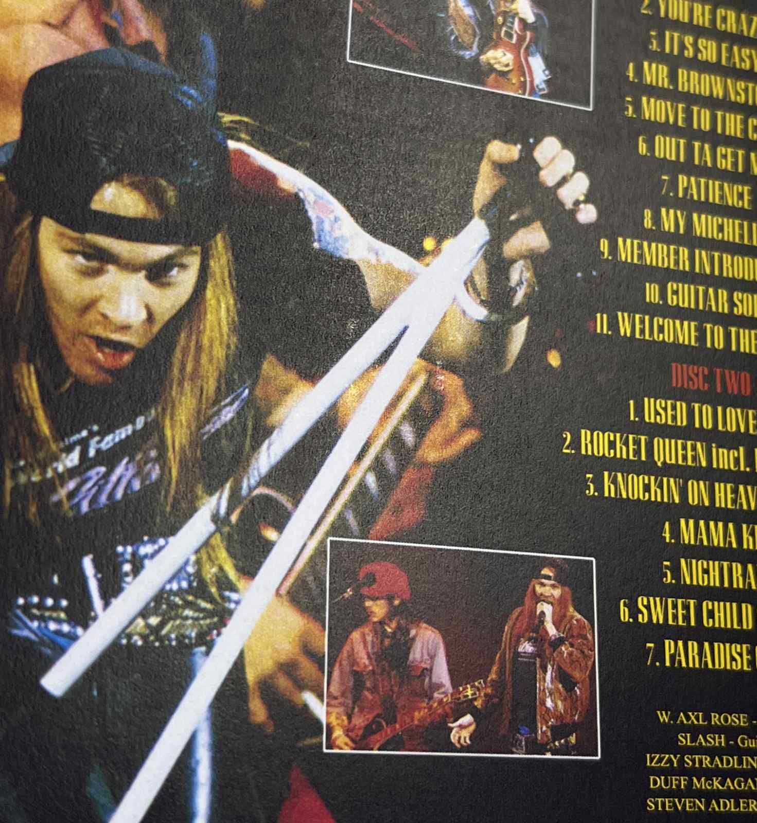 GUNS N' ROSES / BUDOKAN 1988 (2CD-R) GIFT TITTLE