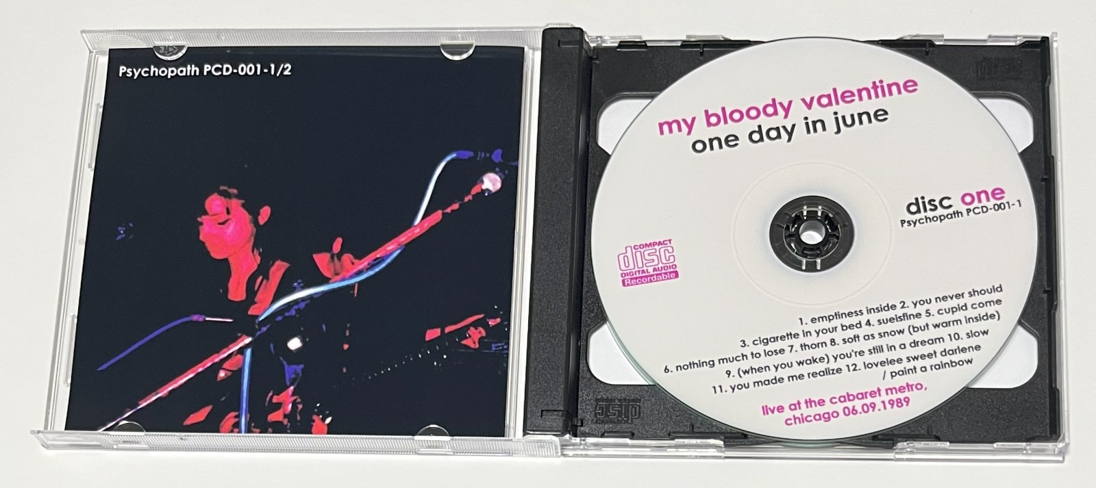 my bloody Valentine 直筆サイン入りCD MY BLOODY VALENTINE / ONE DAY IN JUNE (2CD-R) NO LABEL | すべての