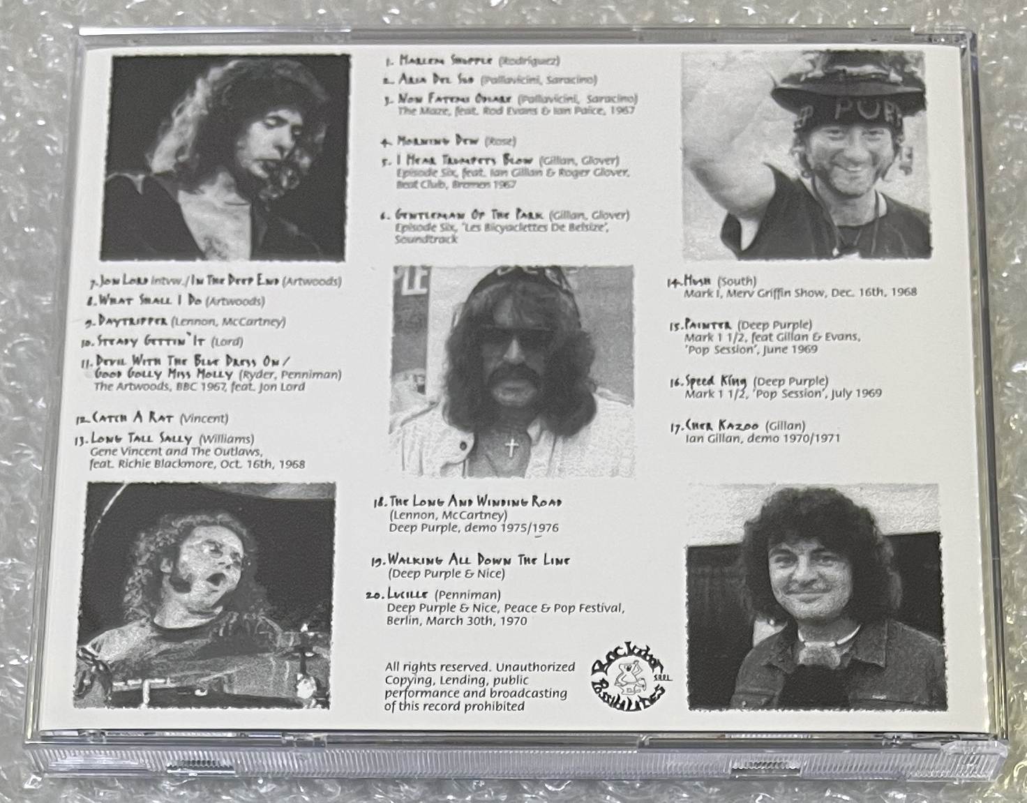 DEEP PURPLE / ODD DITTIES (1CD) ARF 2