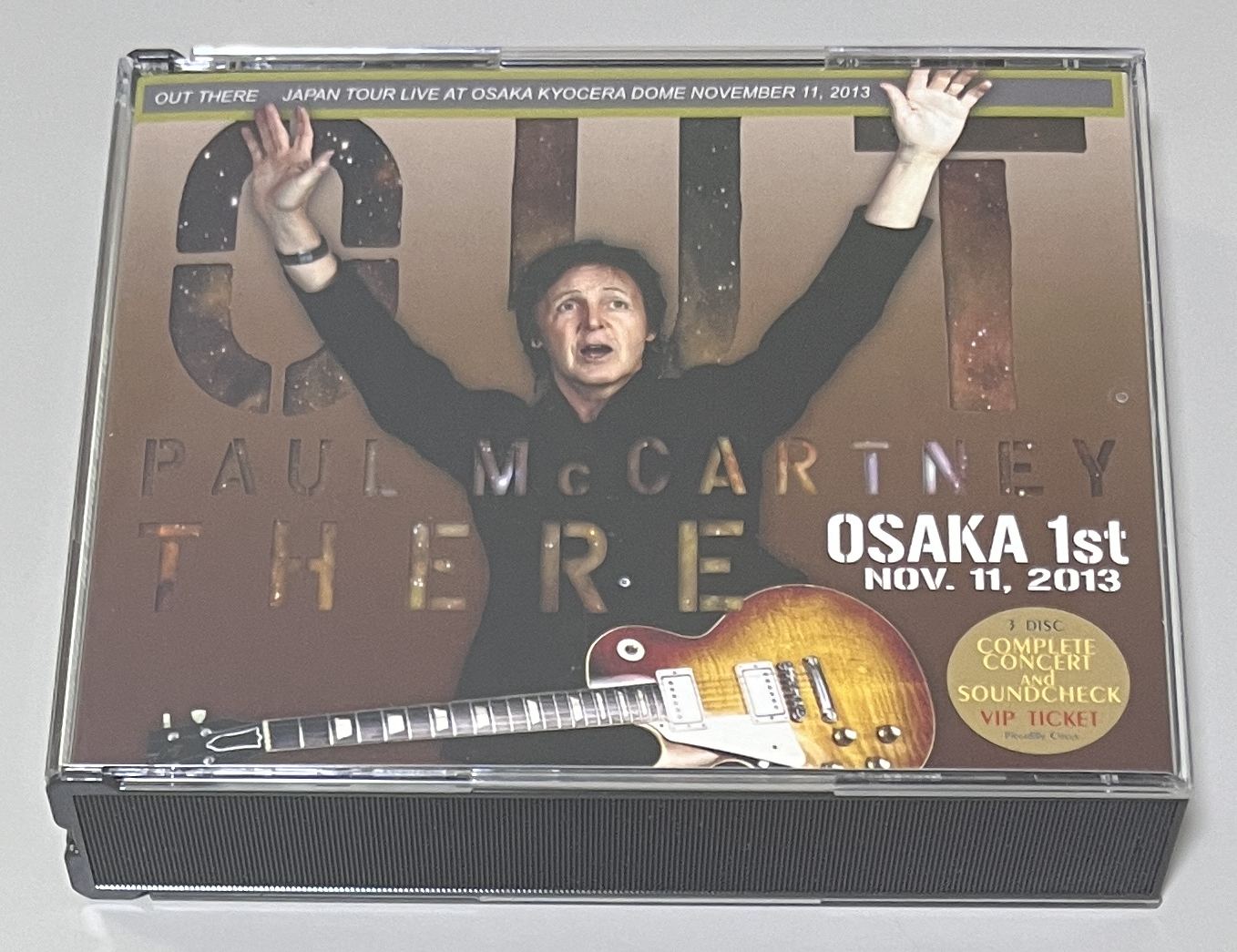 PAUL McCARTNEY / OUT THERE OSAKA 1st (3CD+1DVD) PICCADILLY CIRCUS / PCCD-169/170/171