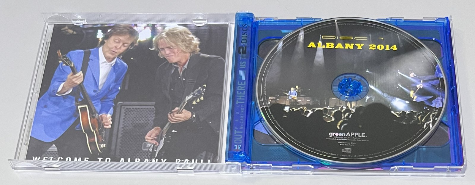PAUL McCARTNEY / OUT THERE US TOUR 2014 (2CD) GREENAPPLE
