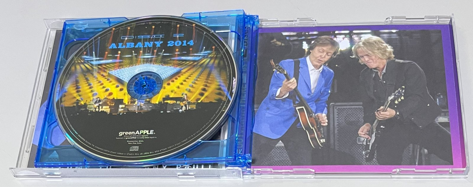 PAUL McCARTNEY / OUT THERE US TOUR 2014 (2CD) GREENAPPLE