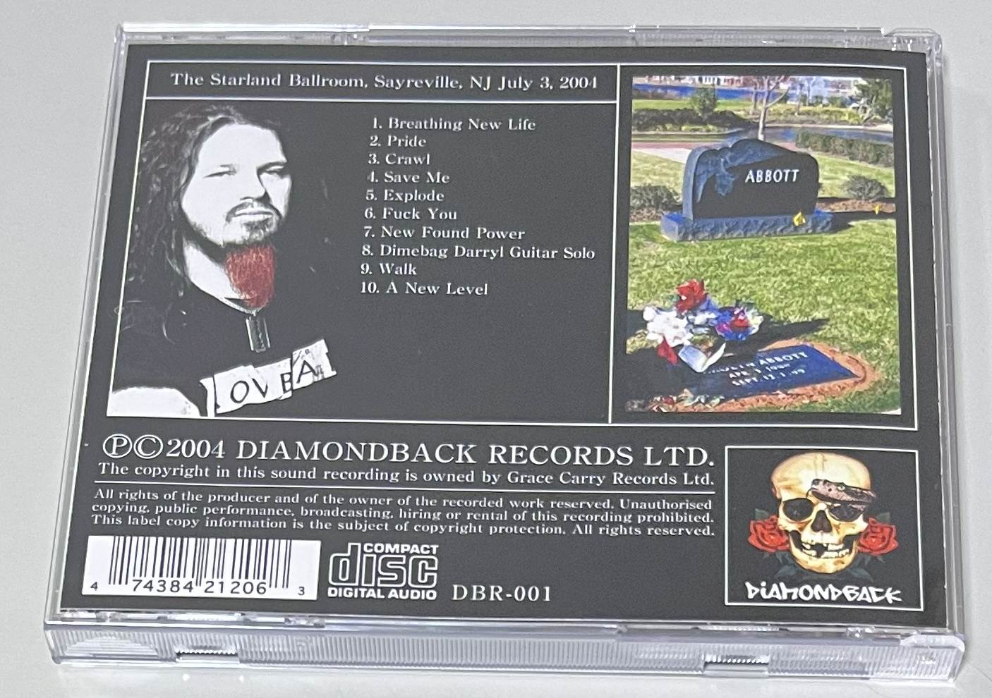 DAMAGEPLAN / COLLATERAL DAMAGE (1CD-R) DIAMONDBACK RECORDS / DBR-001