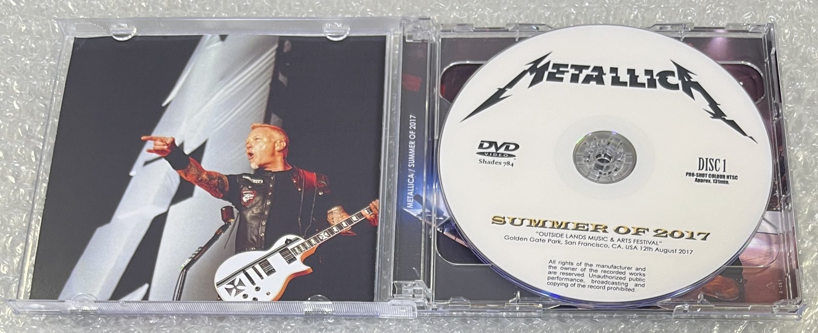 METALLICA / SUMMER OF 2017 (2DVD-R) SHADES 784