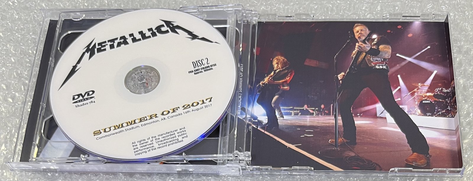 METALLICA / SUMMER OF 2017 (2DVD-R) SHADES 784