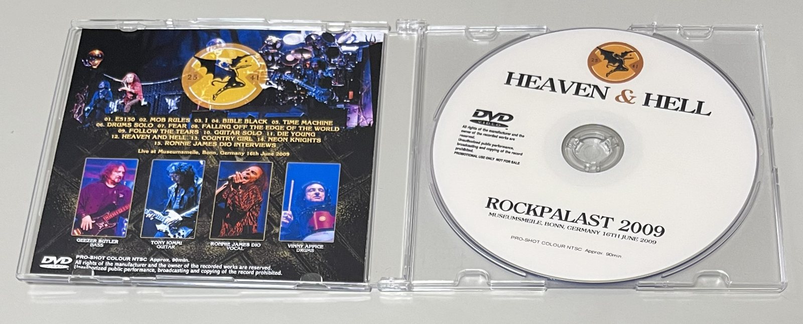 HEAVEN &  HELL / ROCKPALAST 2009 (1DVD-R) GIFT TITTLE