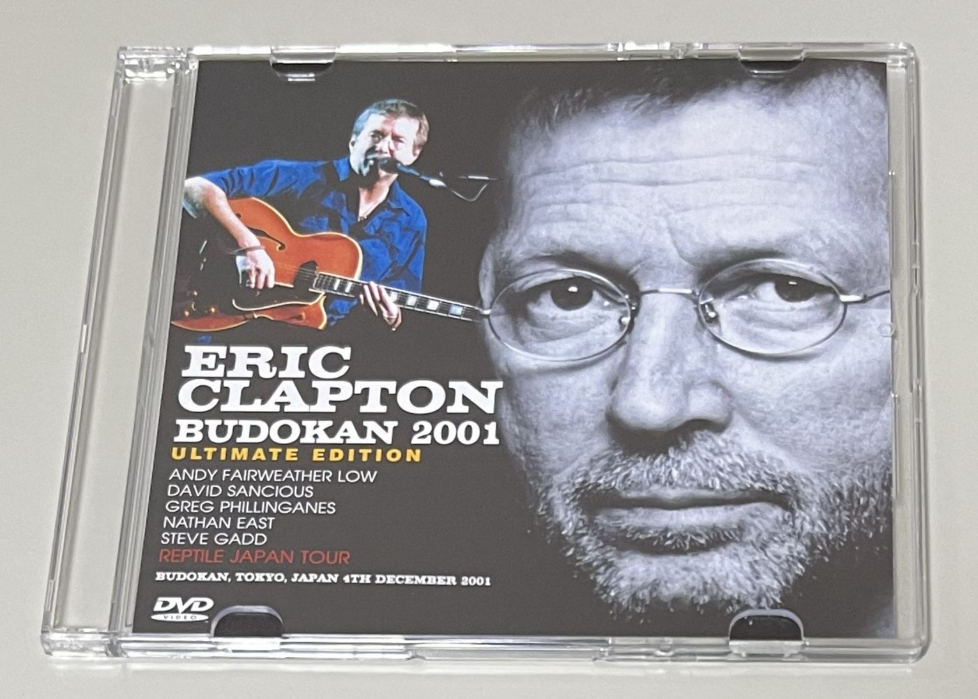 ERIC CLAPTON / BUDOKAN 2001: ULTIMATE EDITION (1DVD-R) GIFT TITTLE
