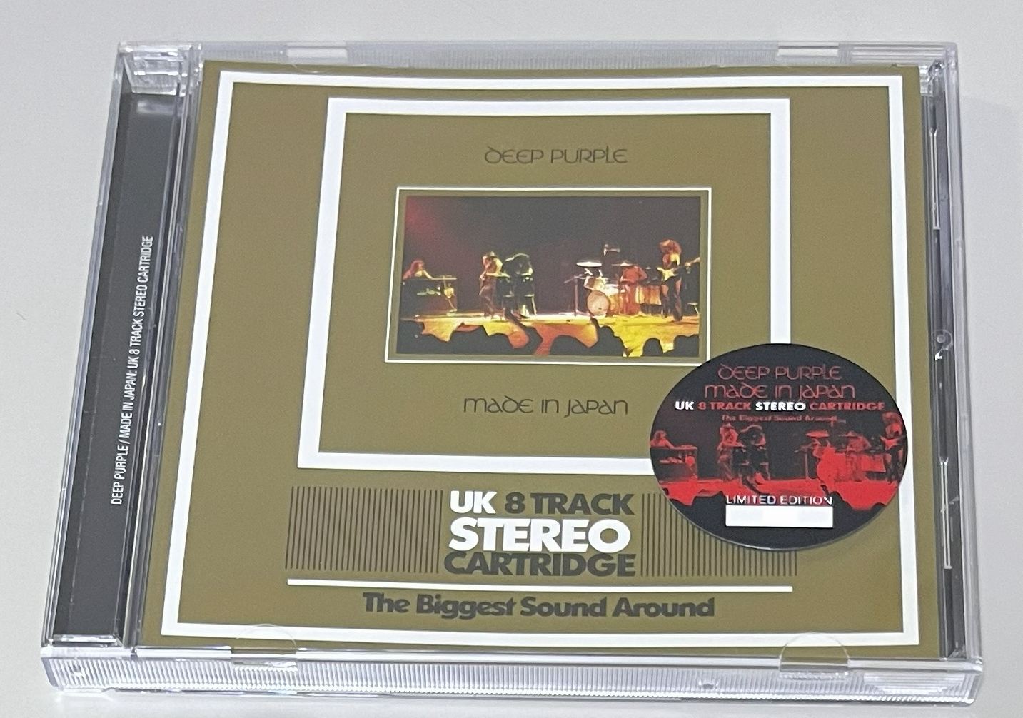 DEEP PURPLE / MADE IN JAPAN: UK 8 TRACK STEREO CARTRIDGE (1CD) NO LABEL
