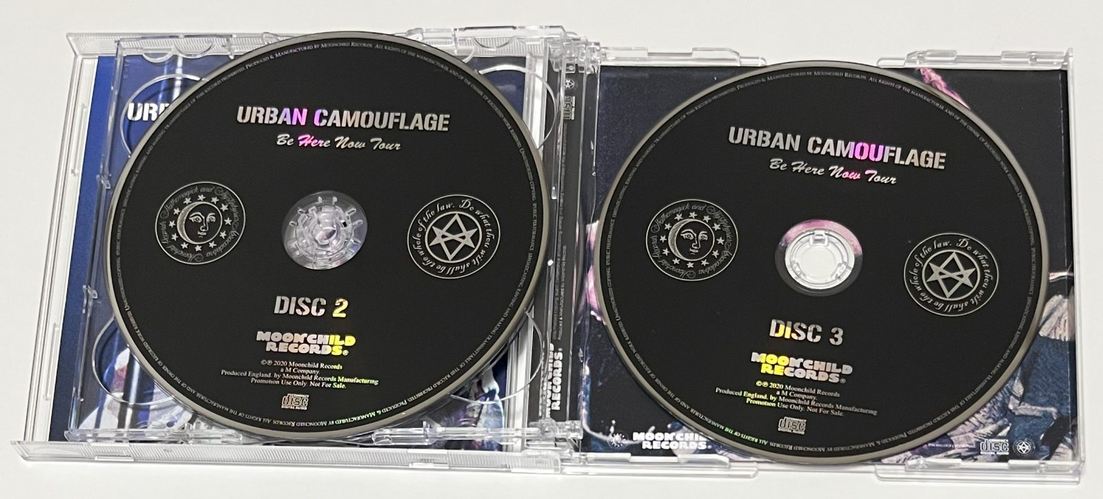 OASIS / URBAN CAMOUFLAGE: BE HERE NOW TOUR (3CD) MOONCHILD RECORDS
