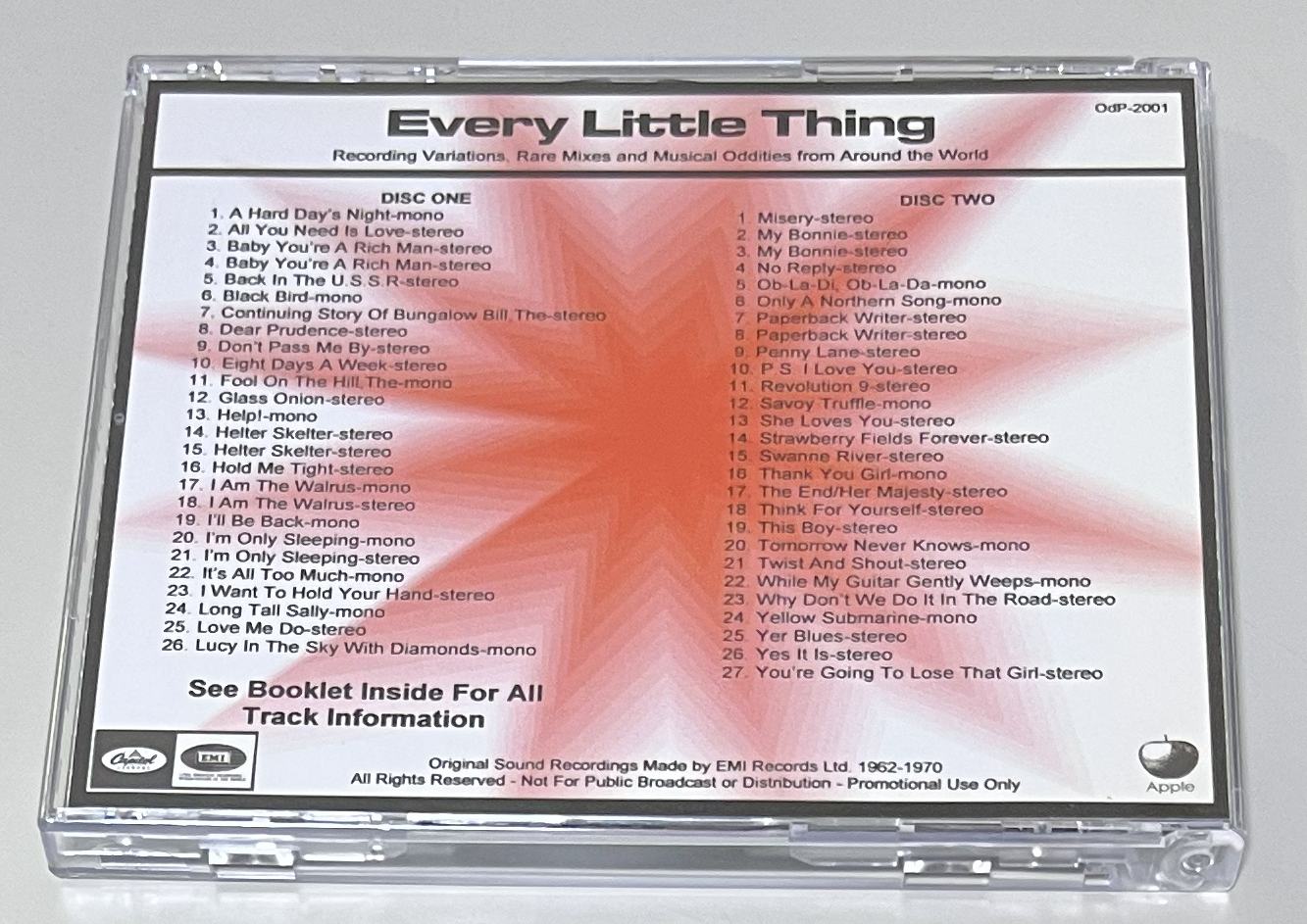 BEATLES / EVERY LITTLE THING VOL.3 A-Z (2CD) NO LABEL | 中古品ROCK