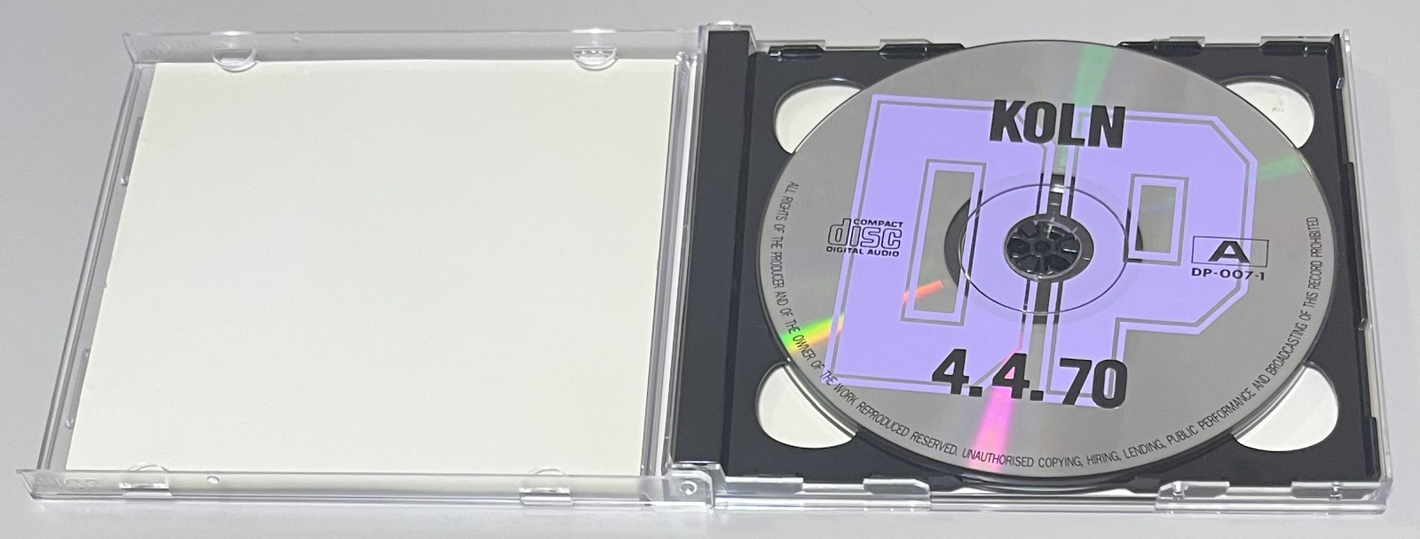 DEEP PURPLE / KOLN 4.4.70 (2CD) DP-007-1-2