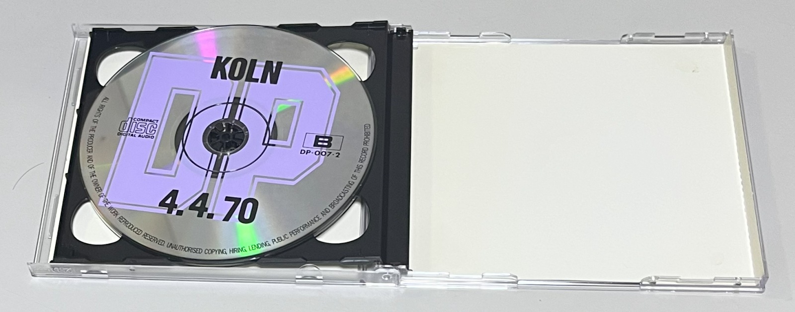 DEEP PURPLE / KOLN 4.4.70 (2CD) DP-007-1-2