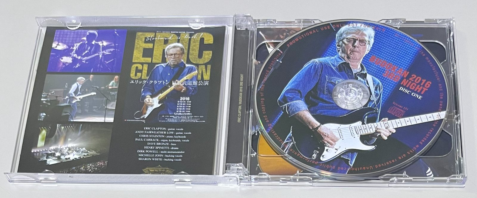 ERIC CLAPTON / BUDOKAN 2016 3RD NIGHT (2CD) TRICONE 151/152 | 中古