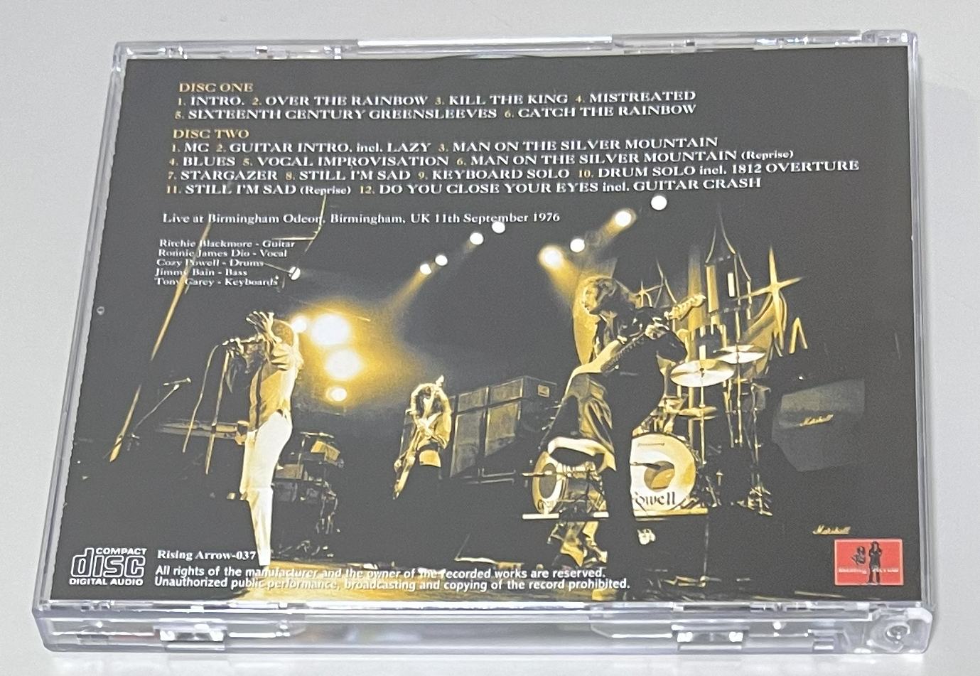 RAINBOW / BIRMINGHAM RISING (2CD) RISING ARROW-037