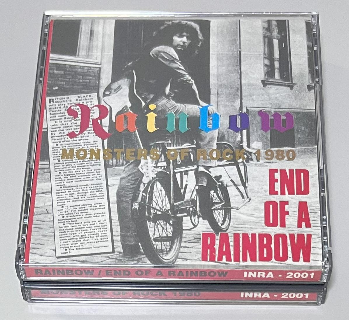 RAINBOW / ON TOUR 1980: END OF A RAINBOW (2CD) INITIATIVE / INRA-2001
