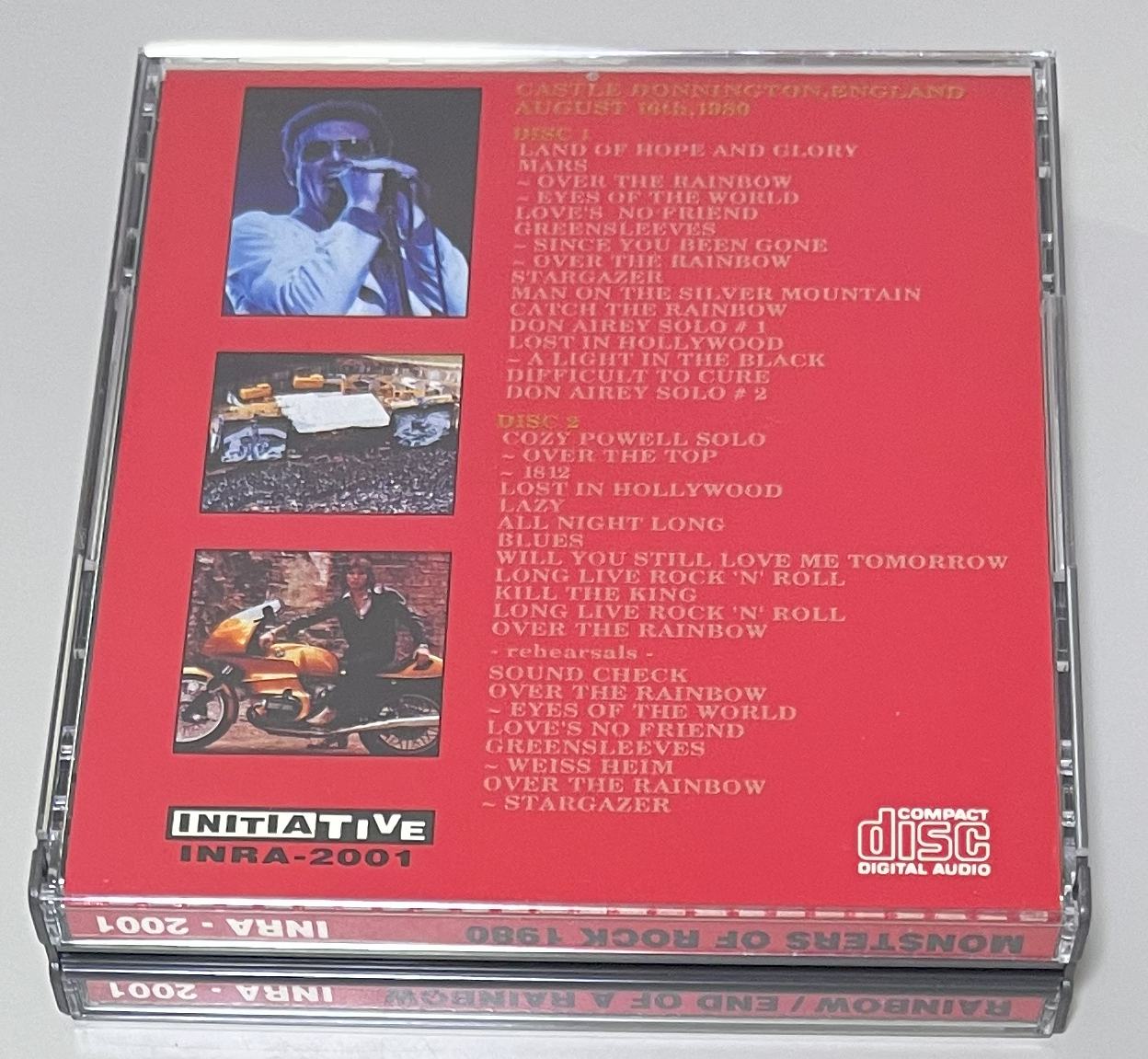 RAINBOW / ON TOUR 1980: END OF A RAINBOW (2CD) INITIATIVE / INRA-2001